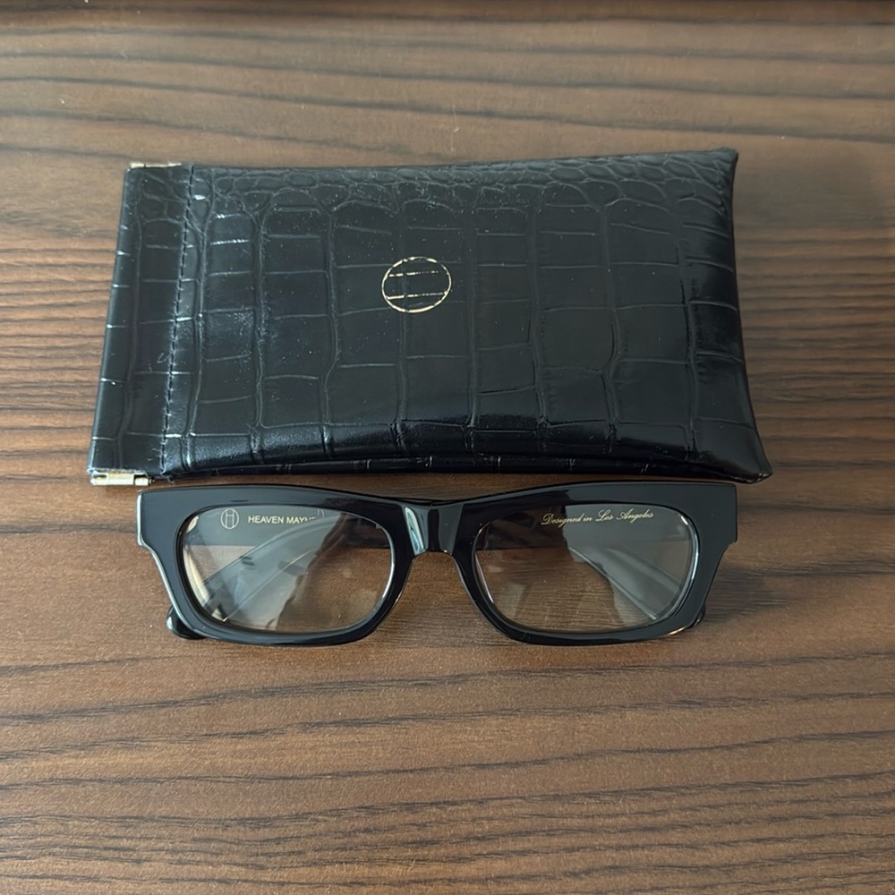 Heaven Mayhem Sloane Clear Glasses